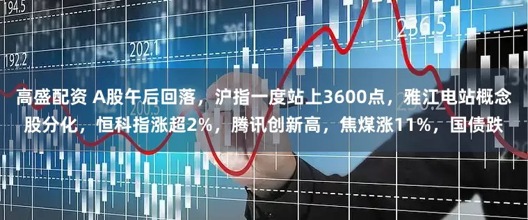 高盛配资 A股午后回落，沪指一度站上3600点，雅江电站概念股分化，恒科指涨超2%，腾讯创新高，焦煤涨11%，国债跌